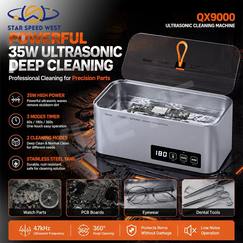 Body Jewelry Repair - QIANLI QX9000 Pembersih Ultrasonik 35W 47kHz