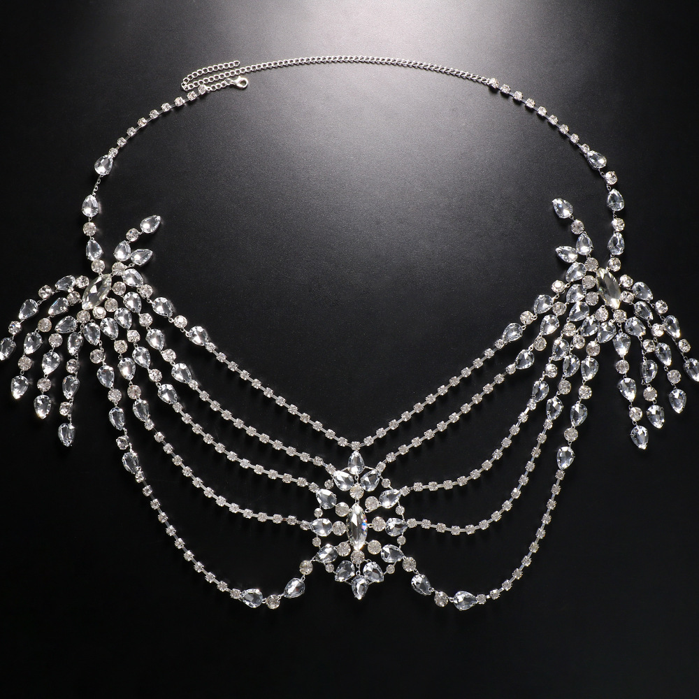 Kalung Rantai bahu pengantin k - Body Jewelry Retainers ulasan dan harga