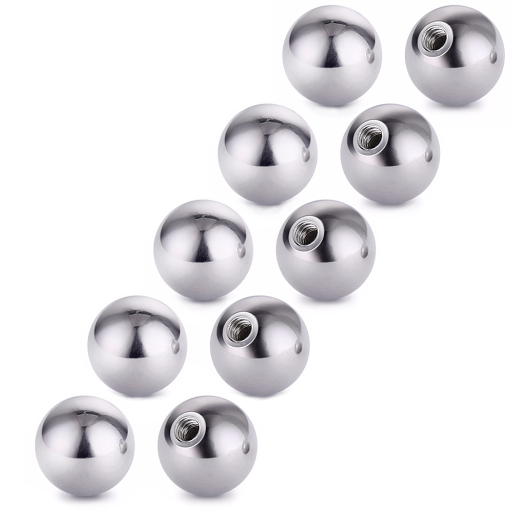 20 buah pengganti besi tahan k - Body Jewelry Replacement Ball ulasan dan harga